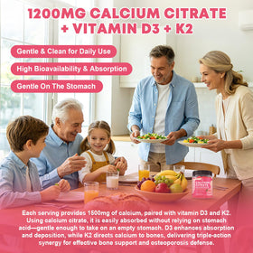 GORNVB Gummies de Citrate de Calcium 1200 mg, gummies sur une table