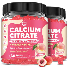 GORNVB Gummies de Citrate de Calcium 1200 mg vue de face