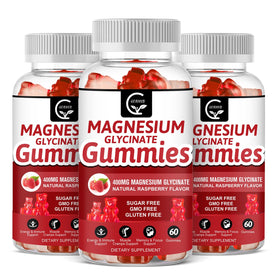 GORNVB Gummies de Glycinate de Magnésium 400mg, vue avant