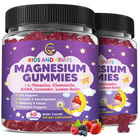 GORNVB Gummies de Magnésium Glycinate 400mg, paquet avant