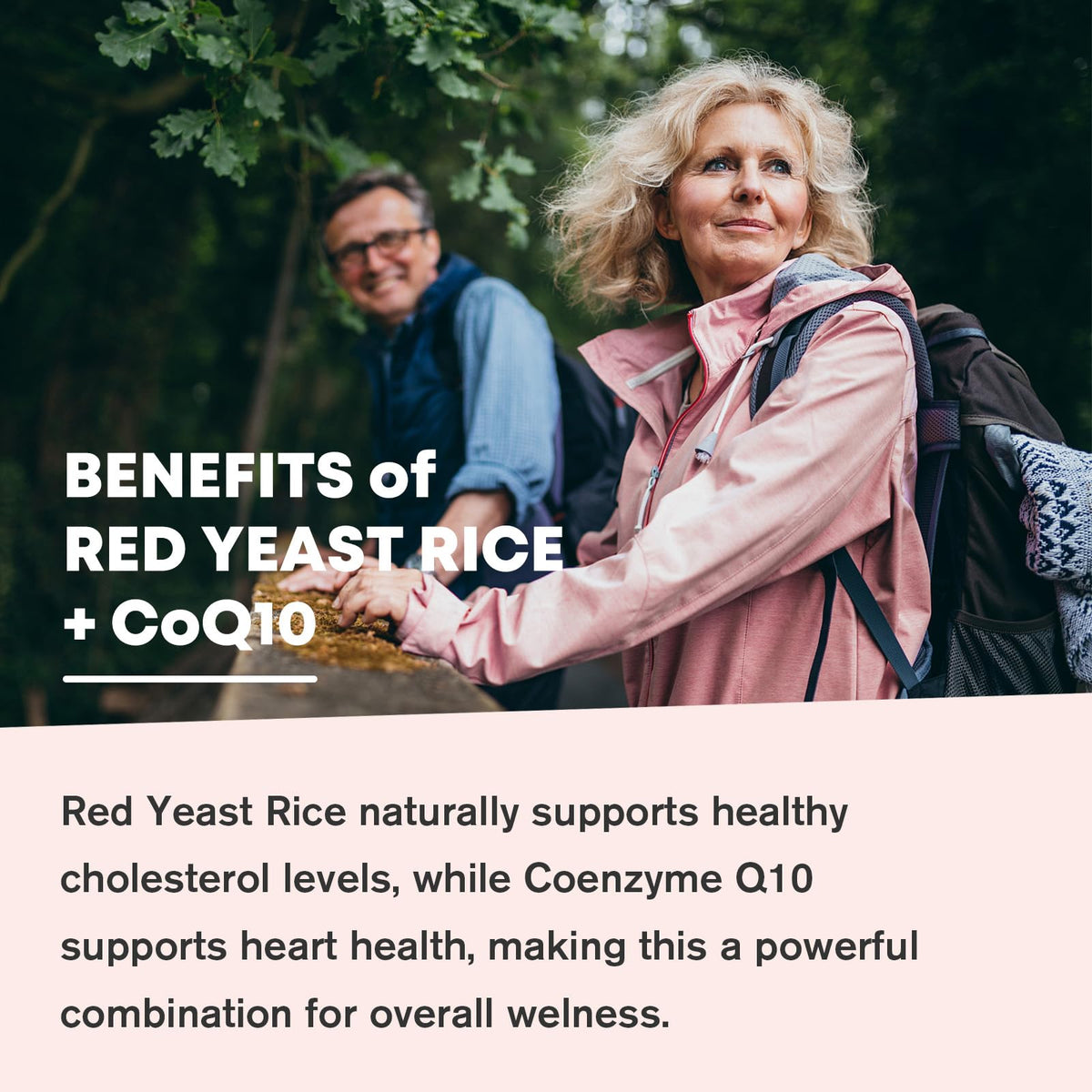 GORNVB gummies Riz de Levure Rouge et CoQ10 avec ingrédients naturels