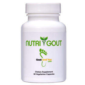 Gout and You NutriGout 500 mg capsules front view