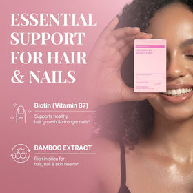 Goût de baies des bandes orales ESTHER FORMULA Biotin Strips