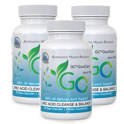 GoutCare 90 capsules vue de face avec emballage