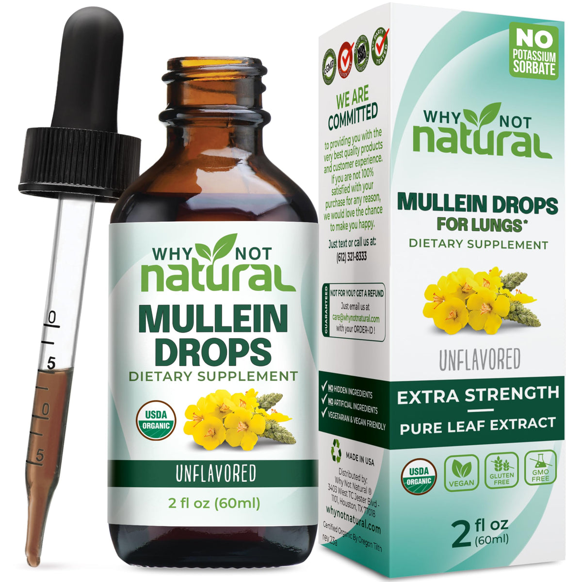 Goutte de Mullein Bio Why Not Natural 141g vue avant