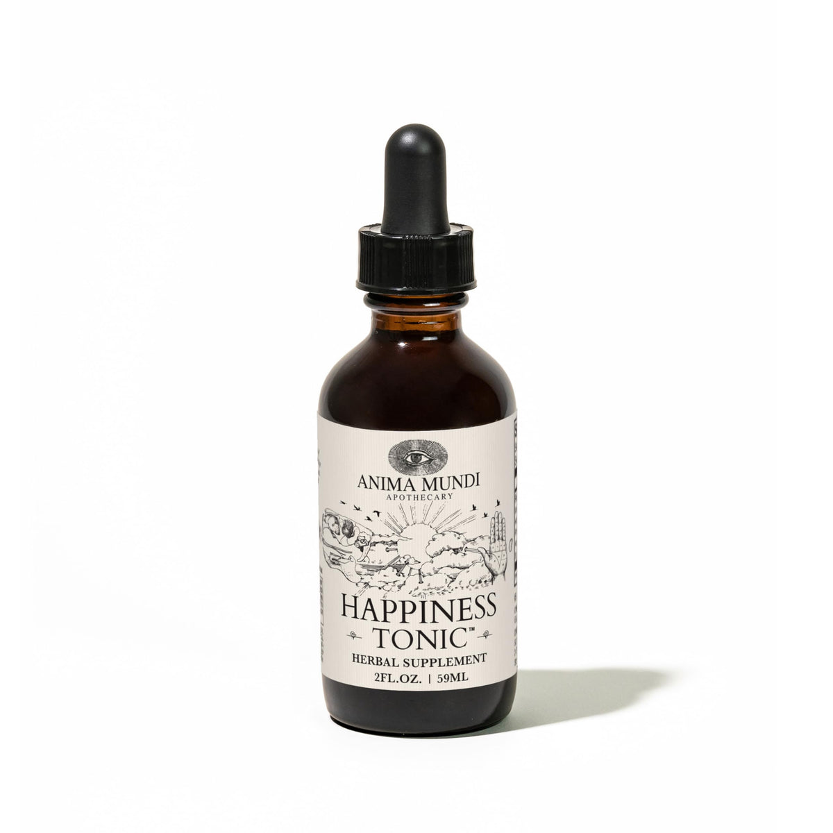 Gouttes d'Ashwagandha Anima Mundi 59ml vue de face
