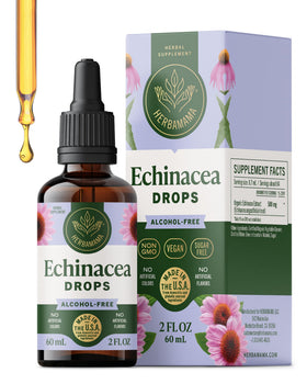 Gouttes d'échinacée HERBAMAMA 150g vue avant
