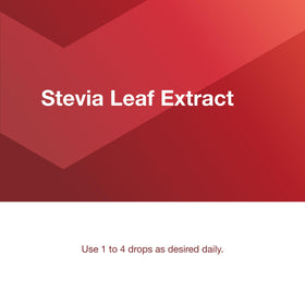Gouttes d'extrait de stevia sur une cuillère