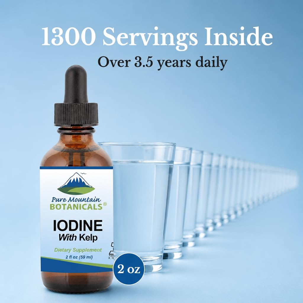 Gouttes d'iode 150 mcg en contexte de préparation de boisson