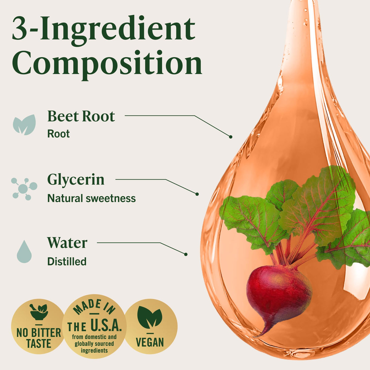 Gouttes de Betterave HERBAMAMA avec compte-gouttes