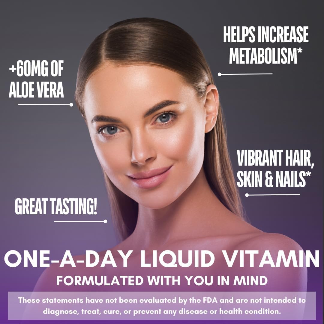 Gouttes de biotine liquide Tropical Oasis en utilisation