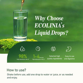 Gouttes de Cleavers ECOLINIA en usage quotidien
