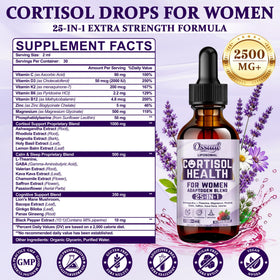 Gouttes de cortisol Ossual avec instructions d'utilisation