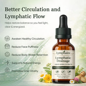 Gouttes de drainage lymphatique Aacnre avec compte-gouttes
