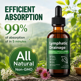 Gouttes de Drainage Lymphatique Jebiue 60ml avec ingrédients