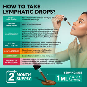 Gouttes de Drainage Lymphatique NUTRAHARMONY en milieu naturel