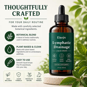 Gouttes de Drainage Lymphatique OSTEO ALIVE avec ingrédients botaniques