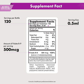 Gouttes de Folate Buried Treasure avec description des bienfaits