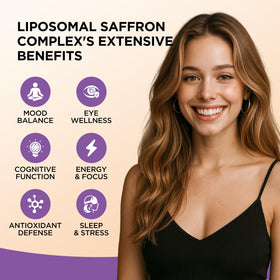 Gouttes de GZ HAOYUAN Complément Liposomal Safran avec dosage de 2 ml