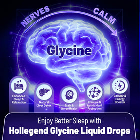 Gouttes de HOLLEGEND Glycine Liquide 3g sur une table