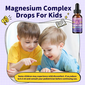 Gouttes de magnésium CFILIHTC avec étiquette et dosage de 2 ml