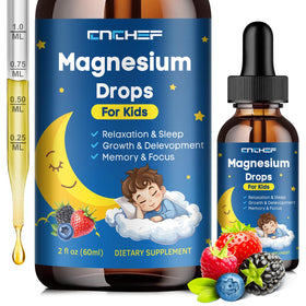Gouttes de magnésium CNCHEF 30ml avec étiquette visible