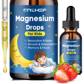 Gouttes de magnésium CNCHEF 60ml avec étiquette et bouchon