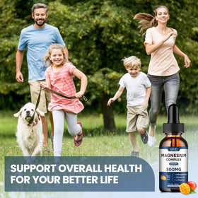 Gouttes de magnésium glycinate dilib 500mg avec ingrédients