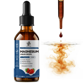 Gouttes de magnésium glycinate iMATCHME 2 fl oz saveur fraise vue avant