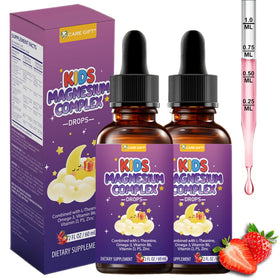 Gouttes de magnésium liquide CARE GIFT flacon de 60 ml goût fraise