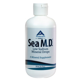 Gouttes de minéraux trace Anderson Sea M.D. 220mg magnésium vue avant