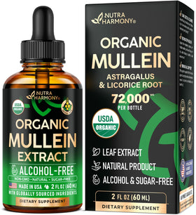Gouttes de Molène Bio NUTRAHARMONY bouteille vue de face