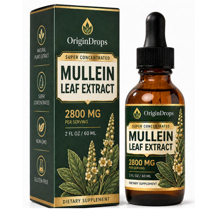 Gouttes de Mullein concentrées Seven Green 60 ml vue avant