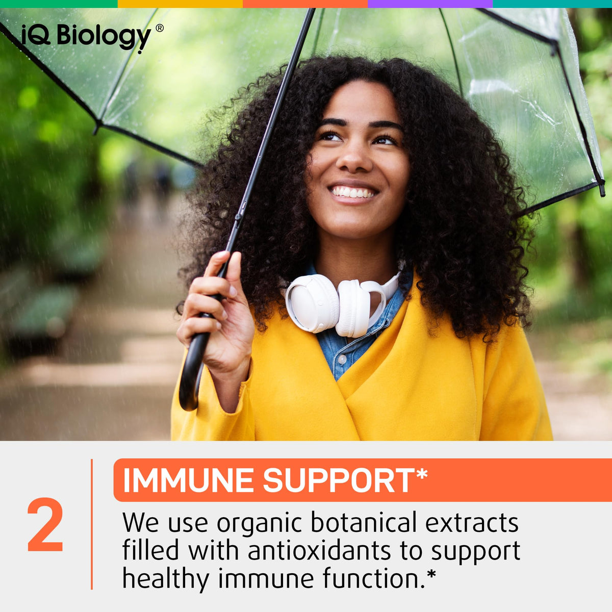 Gouttes de Mullein IQ BIOLOGY en utilisation