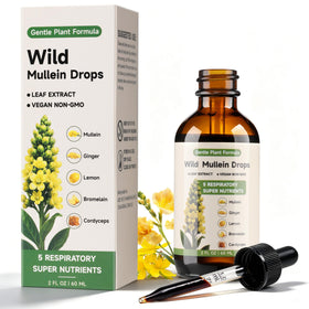 Gouttes de Mullein Loruoea 60ml vue avant avec étiquette