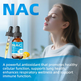 Gouttes de NAC Elysx 1000MG emballage et contenu