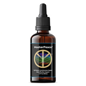 Gouttes de Nano Zéolite MasterPeace bouteille avant avec étiquette