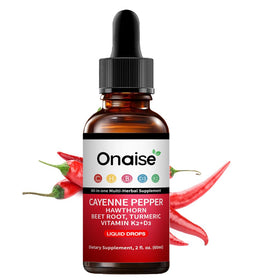 Gouttes de Poivre de Cayenne ONAISE 150g vue de face