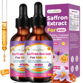 Gouttes de Safran Bio LTTLAODIZ 120 mL vue avant