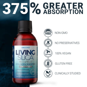 Gouttes de Silice Living Silica 100mL en format voyage