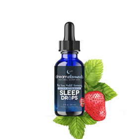 Gouttes de Sommeil Liquides Dream Elements 2 oz avec étiquette