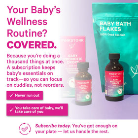 Gouttes de Sommeil Pink Stork avec cuillère doseuse