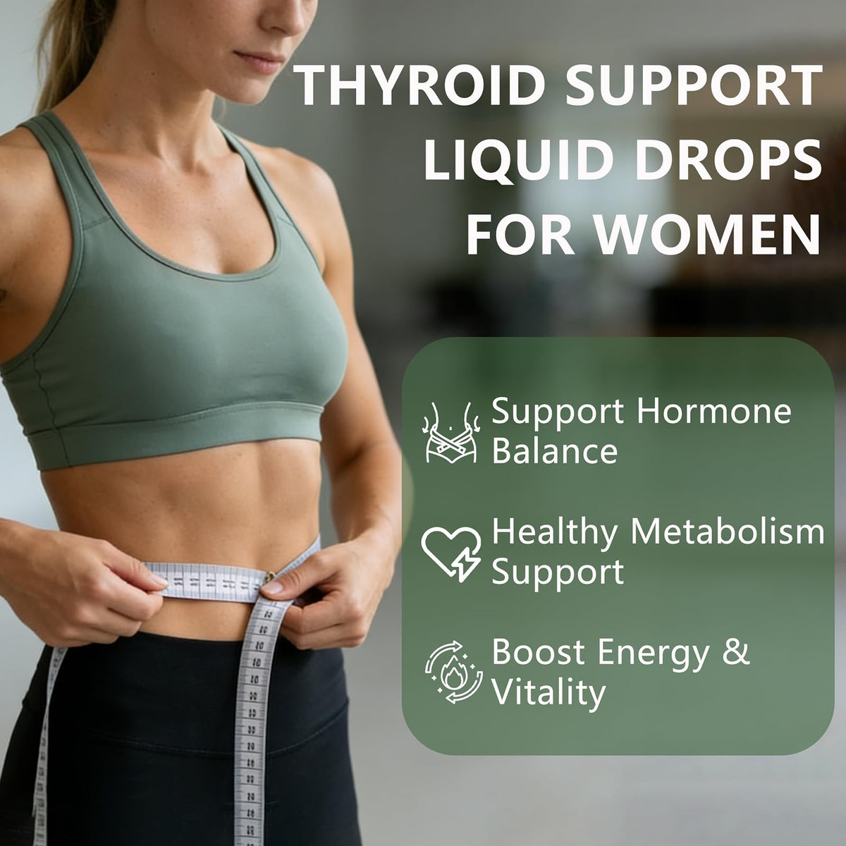 Gouttes de soutien thyroïdien SCEZROB avec compte-gouttes