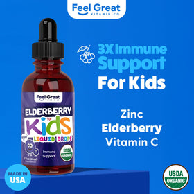 Gouttes de Sureau pour Enfants 150mg - Dosage de 1ml