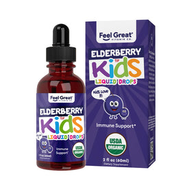 Gouttes de Sureau pour Enfants 150mg - Flacon avant