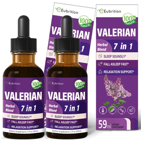 Gouttes de valériane Eubrition 118 ml vue de face
