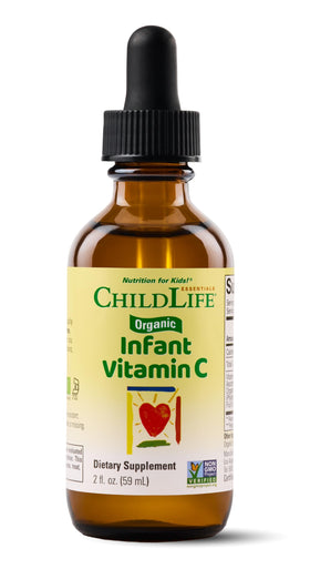 Gouttes de Vitamine C Bio CHILDLIFE ESSENTIALS 2 fl Oz vue avant