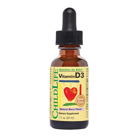 Gouttes de vitamine D3 CHILDLIFE ESSENTIALS 30 ml vue avant
