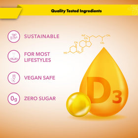 Gouttes de vitamine D3 et K2 Buried Treasure, compte-gouttes en action
