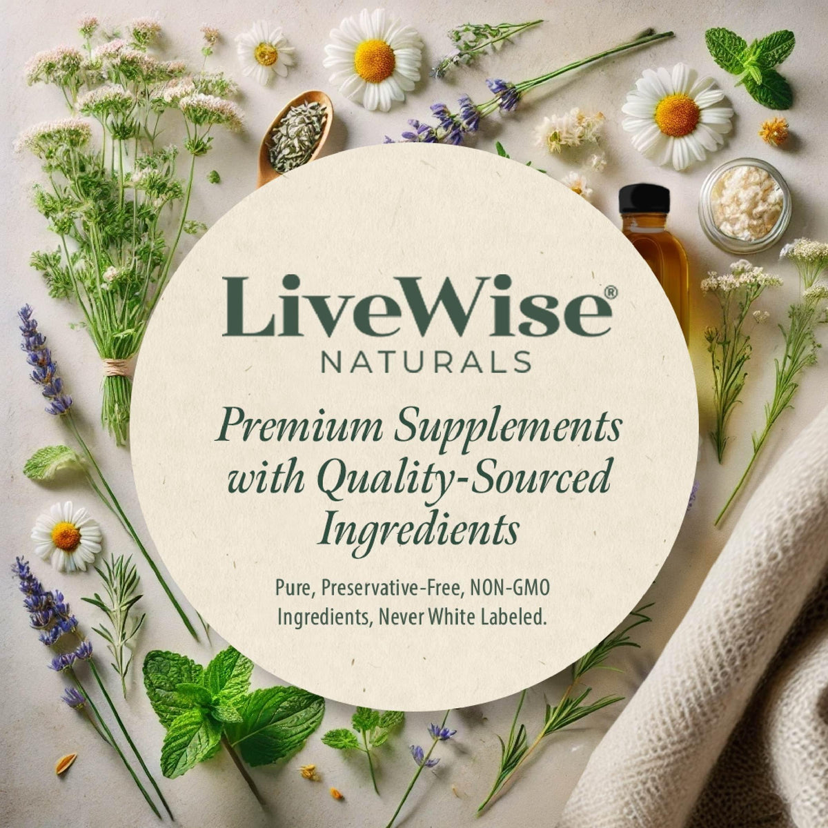 Gouttes de vitamine D3 K2 Bio Live Wise Naturals en format liquide